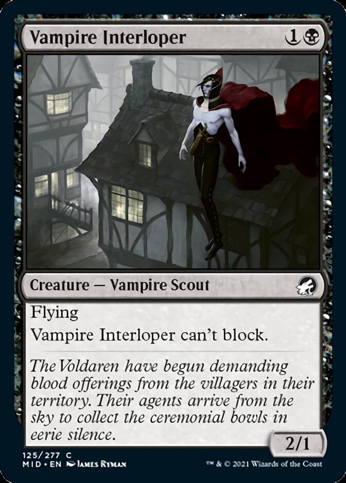 Vampire Interloper [Innistrad: Midnight Hunt] | Boutique FDB TCG