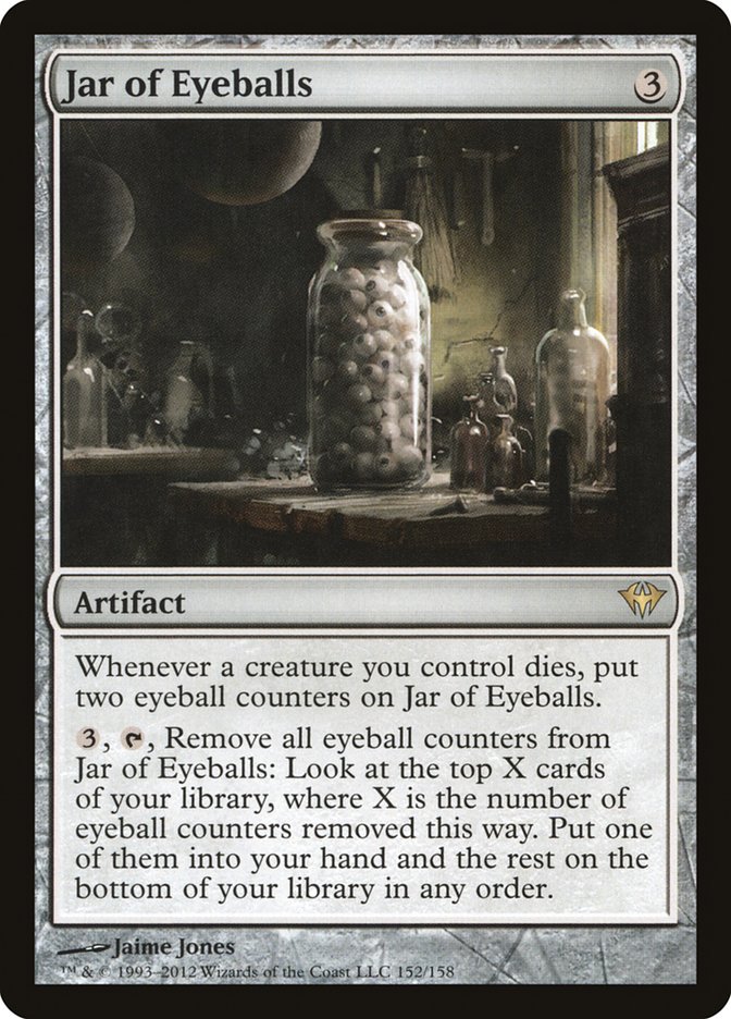 Jar of Eyeballs [Dark Ascension] | Boutique FDB TCG