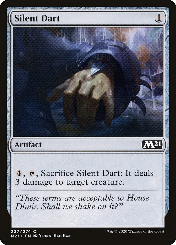 Silent Dart [Core Set 2021] | Boutique FDB TCG