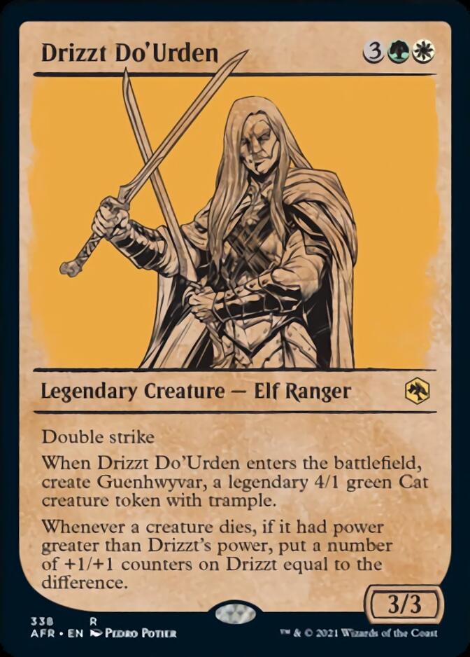 Drizzt Do'Urden (Showcase) [Dungeons & Dragons: Adventures in the Forgotten Realms] | Boutique FDB TCG