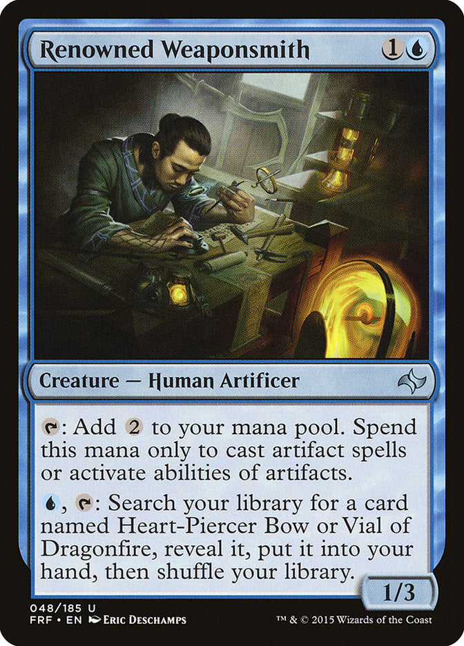 Renowned Weaponsmith [Fate Reforged] | Boutique FDB TCG