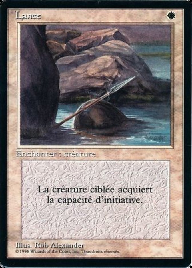 Lance [Foreign Black Border] | Boutique FDB TCG