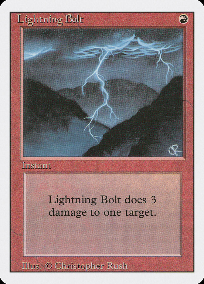 Lightning Bolt [Revised Edition] | Boutique FDB TCG