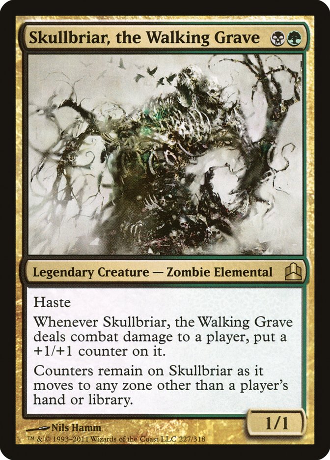 Skullbriar, the Walking Grave [Commander 2011] | Boutique FDB TCG