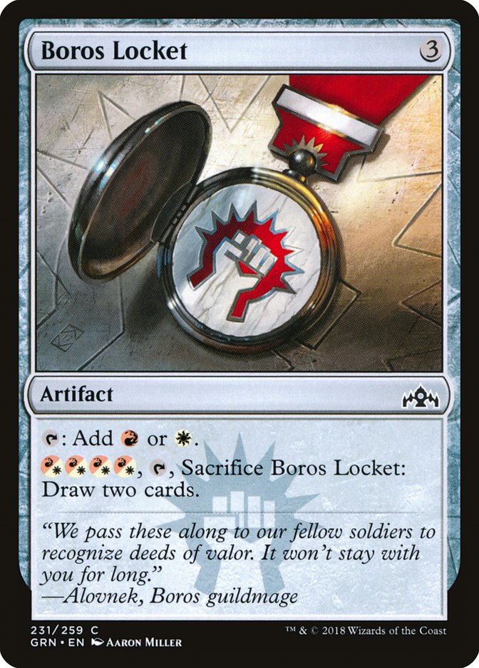 Boros Locket [Guilds of Ravnica] | Boutique FDB TCG