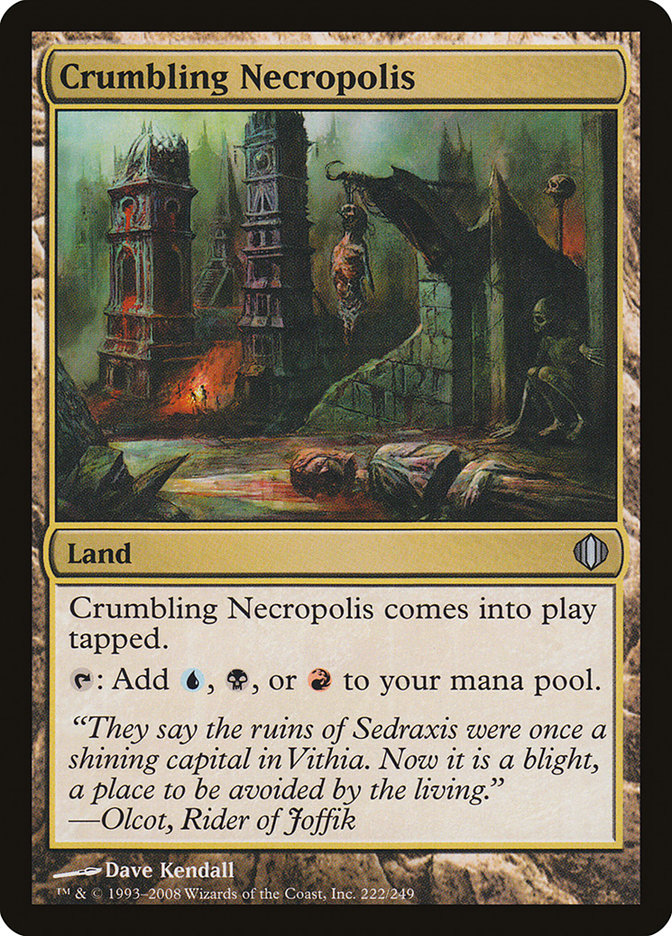 Crumbling Necropolis [Shards of Alara] | Boutique FDB TCG