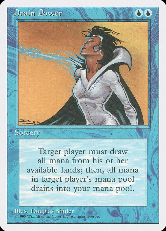 Drain Power [Fourth Edition] | Boutique FDB TCG