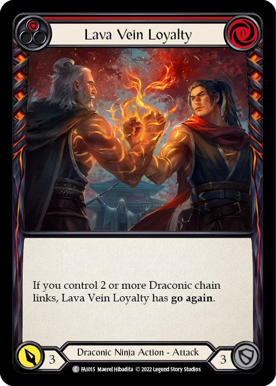 Lava Vein Loyalty (Red) [FAI015] (Uprising Fai Blitz Deck) | Boutique FDB TCG