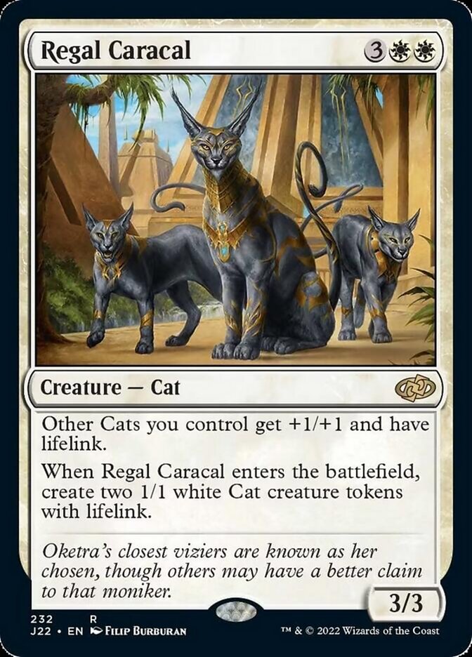 Regal Caracal [Jumpstart 2022] | Boutique FDB TCG