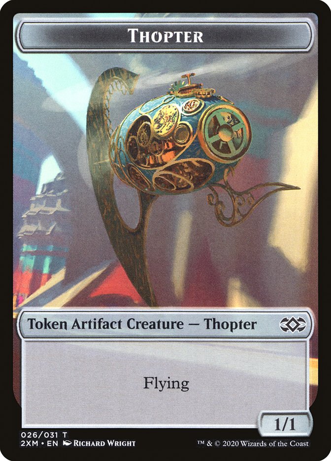 Thopter Token (026/031) [Double Masters Tokens] | Boutique FDB TCG