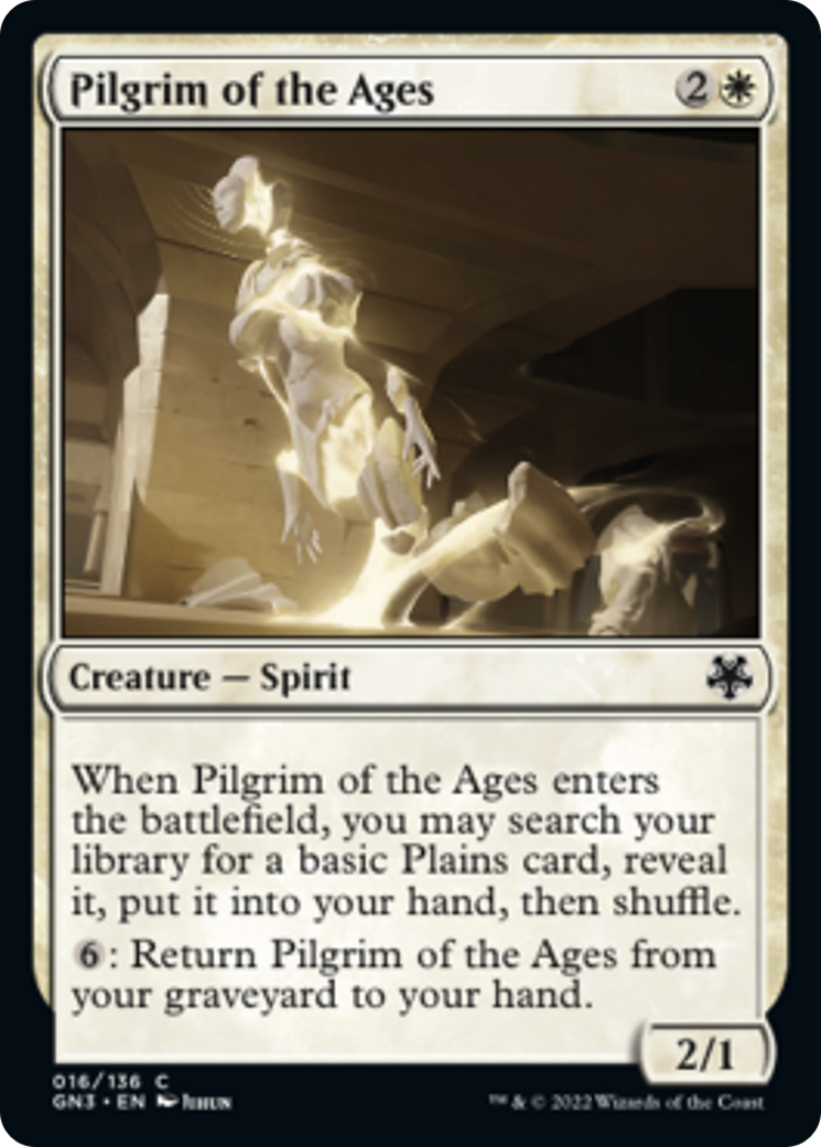 Pilgrim of the Ages [Game Night: Free-for-All] | Boutique FDB TCG