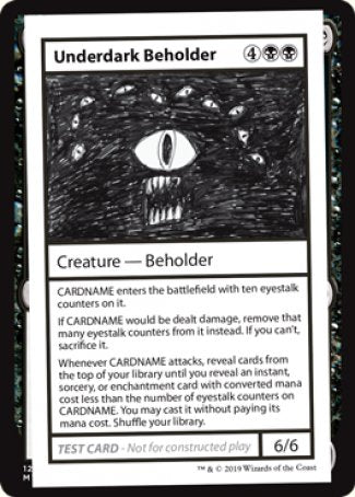 Underdark Beholder (2021 Edition) [Mystery Booster Playtest Cards] | Boutique FDB TCG