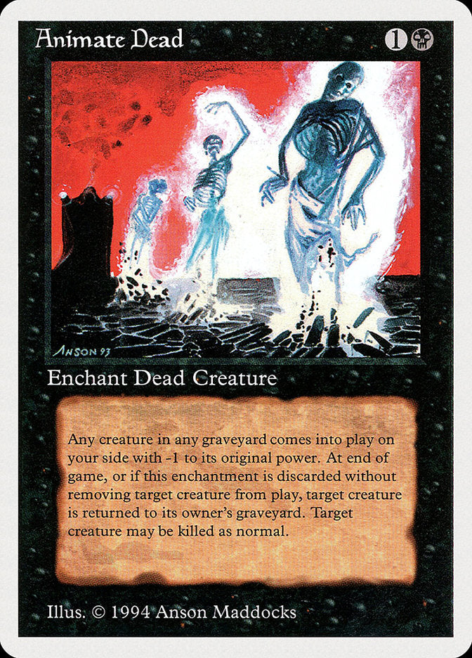 Animate Dead [Summer Magic / Edgar] | Boutique FDB TCG