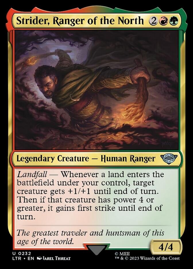Strider, Ranger of the North [The Lord of the Rings: Tales of Middle-Earth] | Boutique FDB TCG
