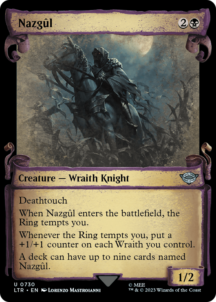 Nazgul (0730) [The Lord of the Rings: Tales of Middle-Earth Showcase Scrolls] | Boutique FDB TCG