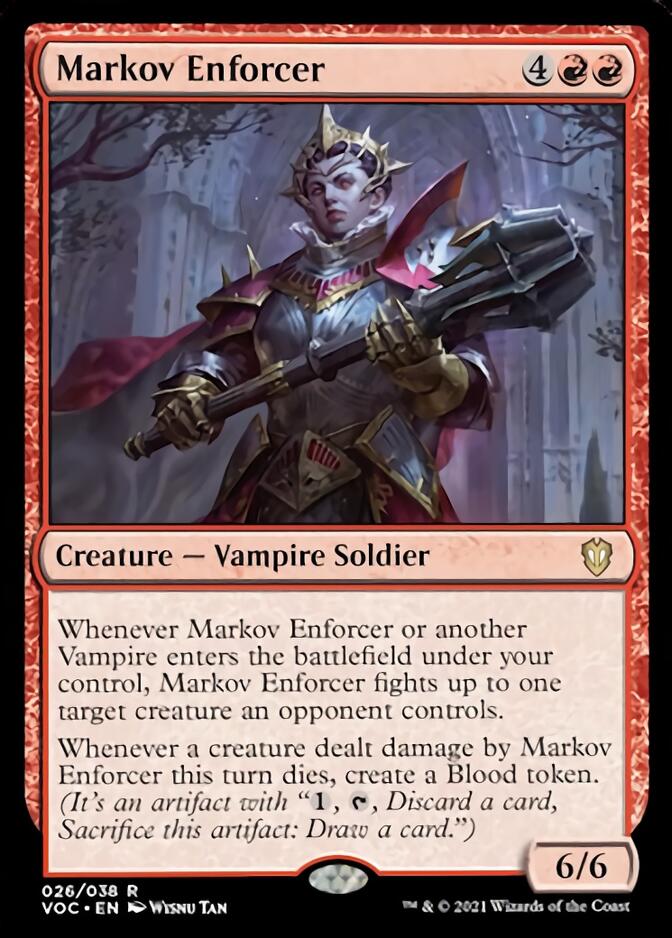 Markov Enforcer [Innistrad: Crimson Vow Commander] | Boutique FDB TCG