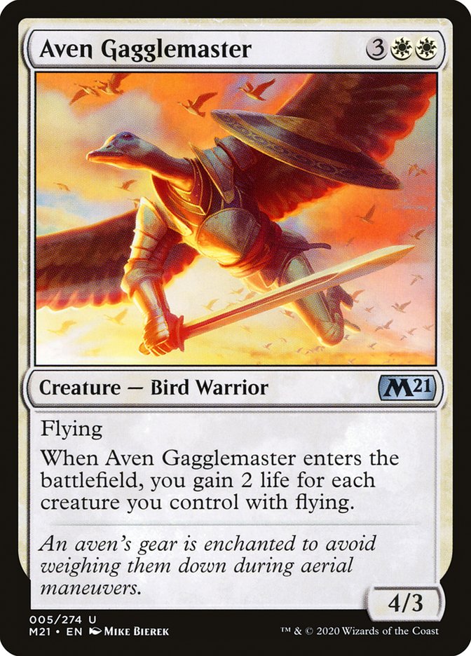 Aven Gagglemaster [Core Set 2021] | Boutique FDB TCG