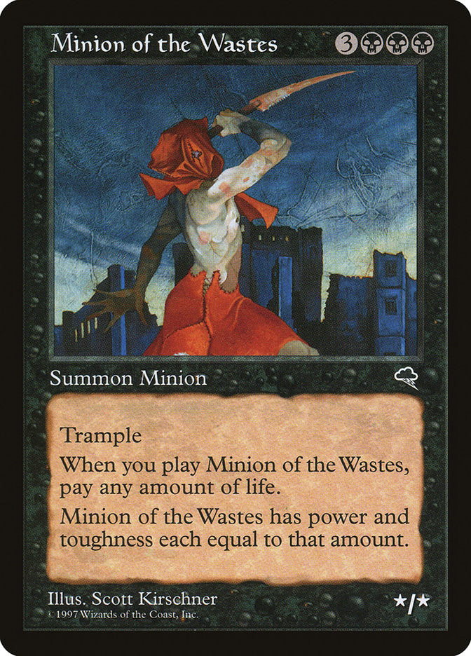 Minion of the Wastes [Tempest] | Boutique FDB TCG