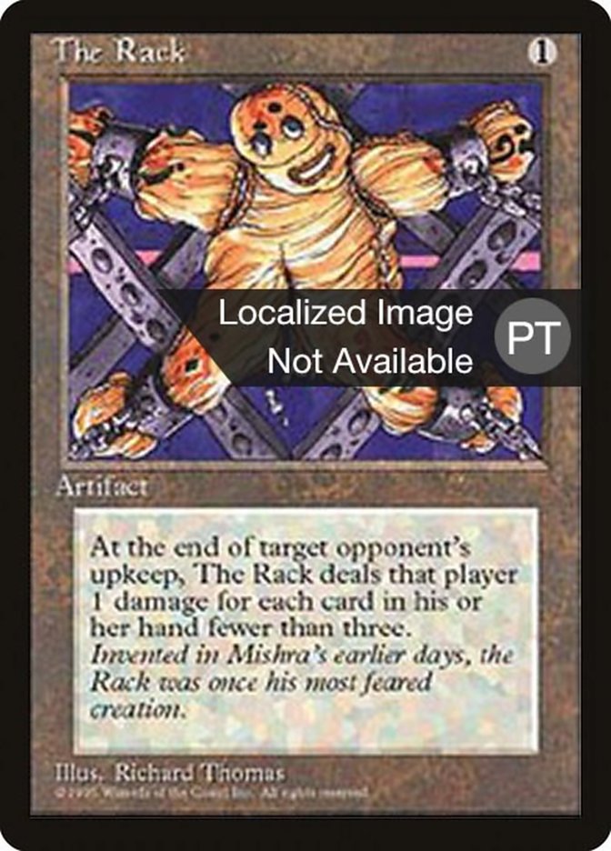 The Rack [Fourth Edition (Foreign Black Border)] | Boutique FDB TCG