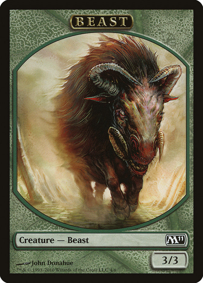 Beast Token [Magic 2011 Tokens] | Boutique FDB TCG