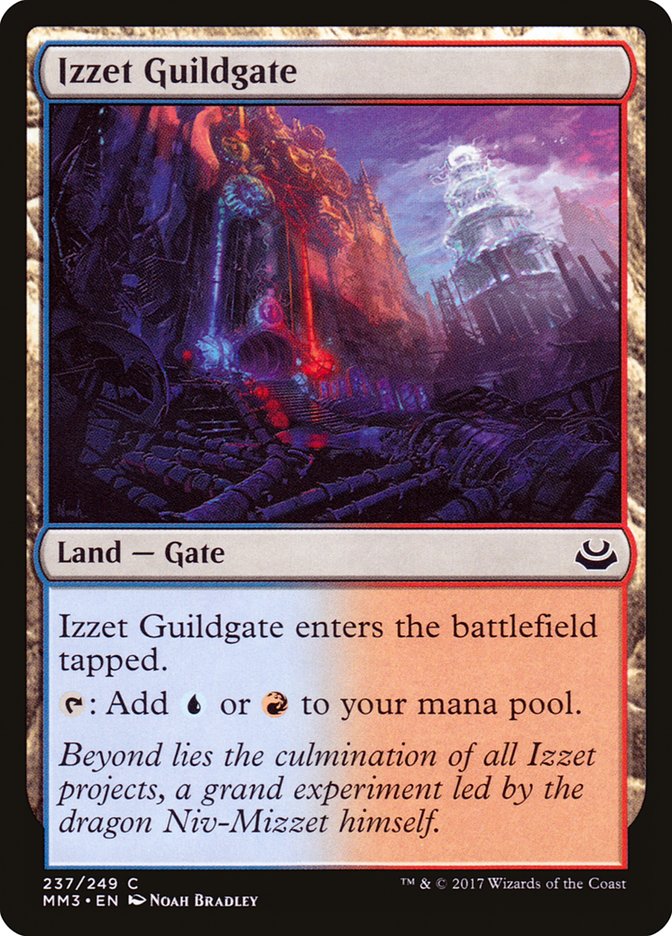 Izzet Guildgate [Modern Masters 2017] | Boutique FDB TCG