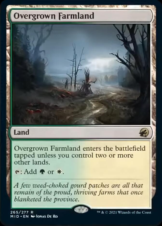 Overgrown Farmland [Innistrad: Midnight Hunt] | Boutique FDB TCG