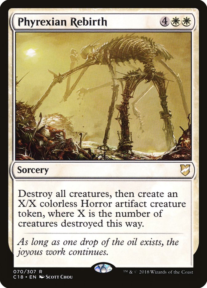Phyrexian Rebirth [Commander 2018] | Boutique FDB TCG