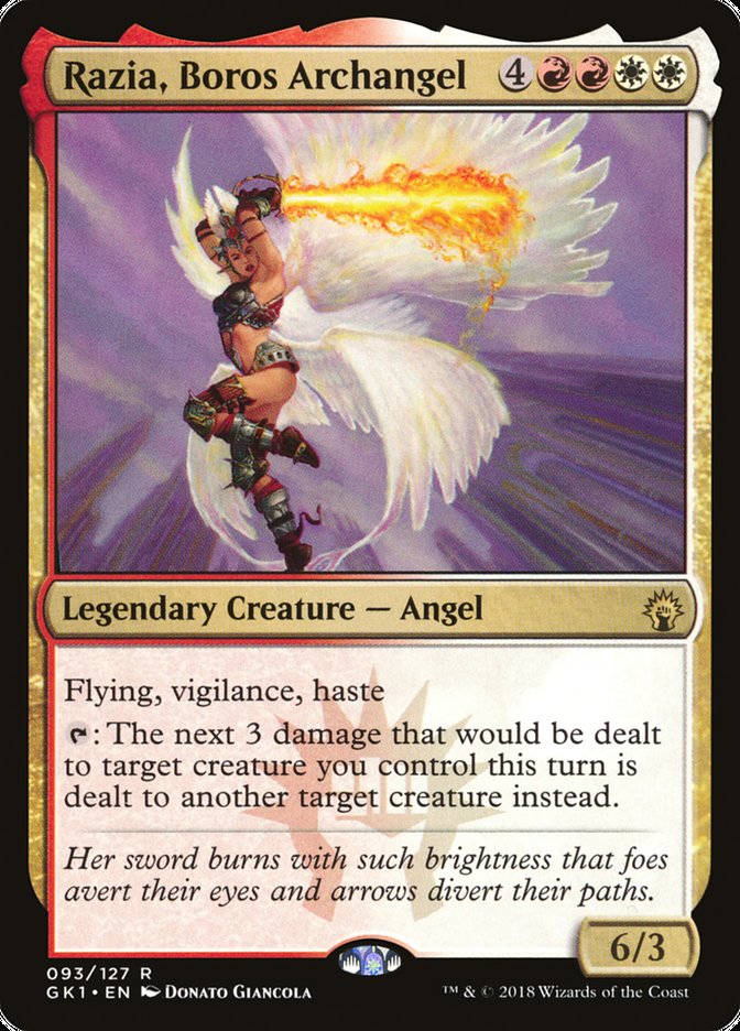 Razia, Boros Archangel [Guilds of Ravnica Guild Kit] | Boutique FDB TCG