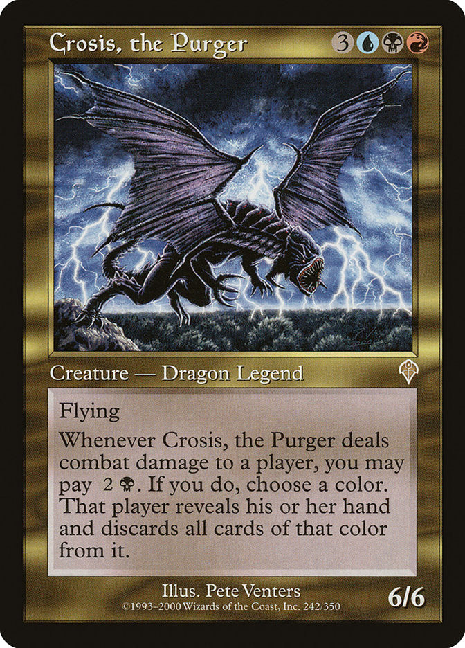 Crosis, the Purger [Invasion] | Boutique FDB TCG