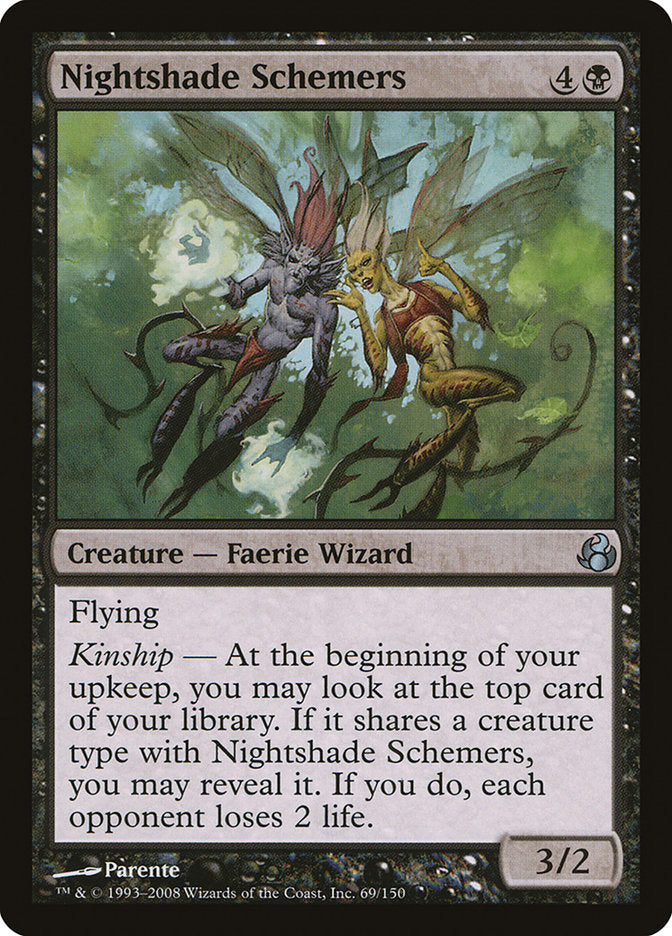 Nightshade Schemers [Morningtide] | Boutique FDB TCG