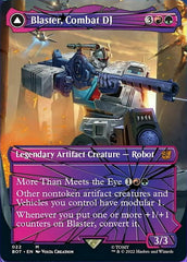 Blaster, Combat DJ // Blaster, Morale Booster (Shattered Glass) [Transformers] | Boutique FDB TCG