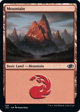 Mountain (108) [Jumpstart 2022] | Boutique FDB TCG