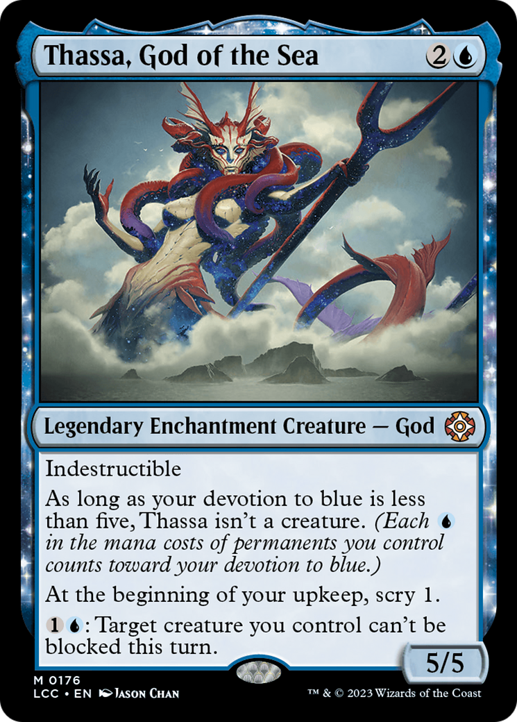 Thassa, God of the Sea [The Lost Caverns of Ixalan Commander] | Boutique FDB TCG