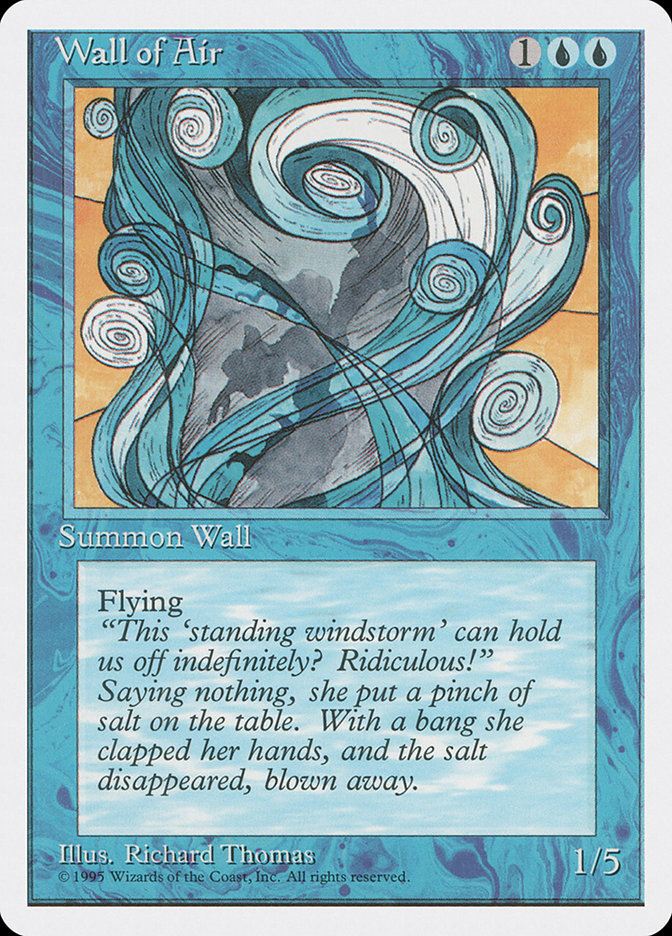 Wall of Air [Fourth Edition] | Boutique FDB TCG