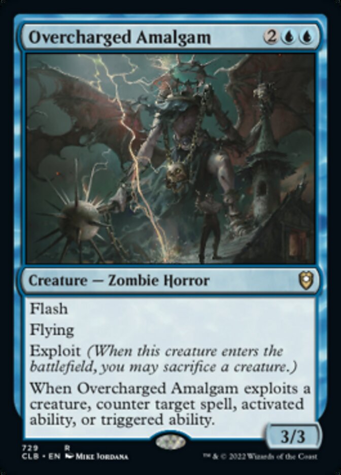 Overcharged Amalgam [Commander Legends: Battle for Baldur's Gate] | Boutique FDB TCG