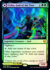 Esika, God of the Tree // The Prismatic Bridge [Kaldheim Prerelease Promos] | Boutique FDB TCG