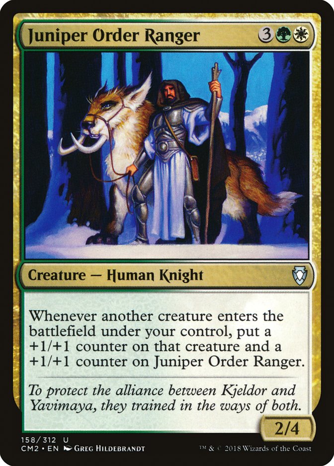 Juniper Order Ranger [Commander Anthology Volume II] | Boutique FDB TCG