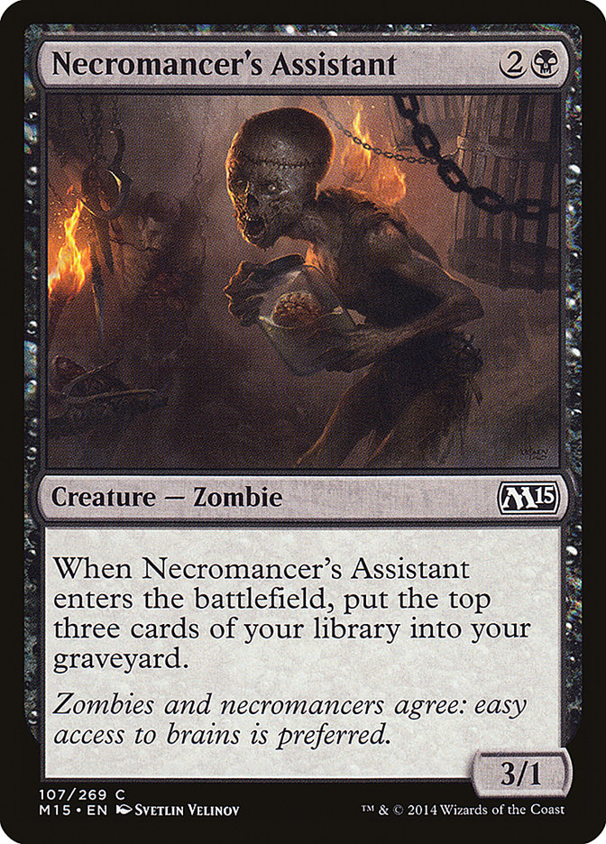 Necromancer's Assistant [Magic 2015] | Boutique FDB TCG