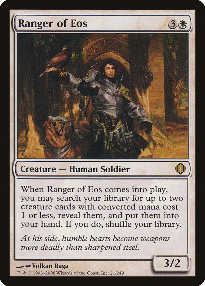 Ranger of Eos [Shards of Alara] | Boutique FDB TCG