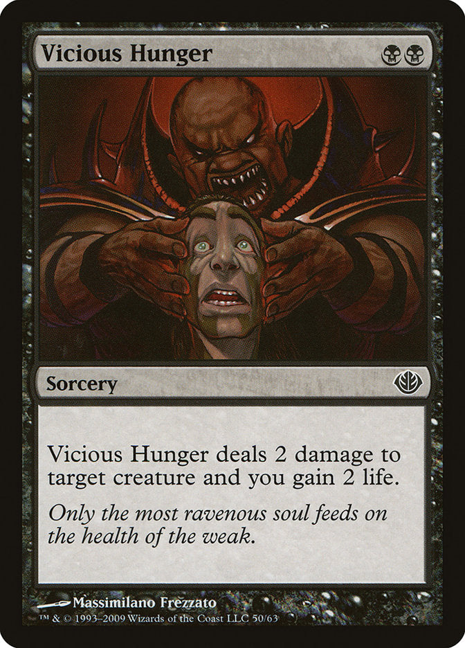 Vicious Hunger [Duel Decks: Garruk vs. Liliana] | Boutique FDB TCG