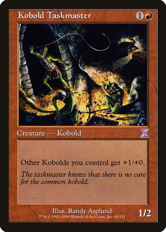 Kobold Taskmaster [Time Spiral Timeshifted] | Boutique FDB TCG