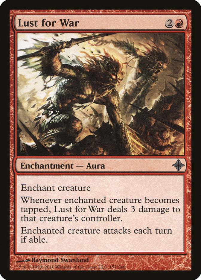 Lust for War [Rise of the Eldrazi] | Boutique FDB TCG