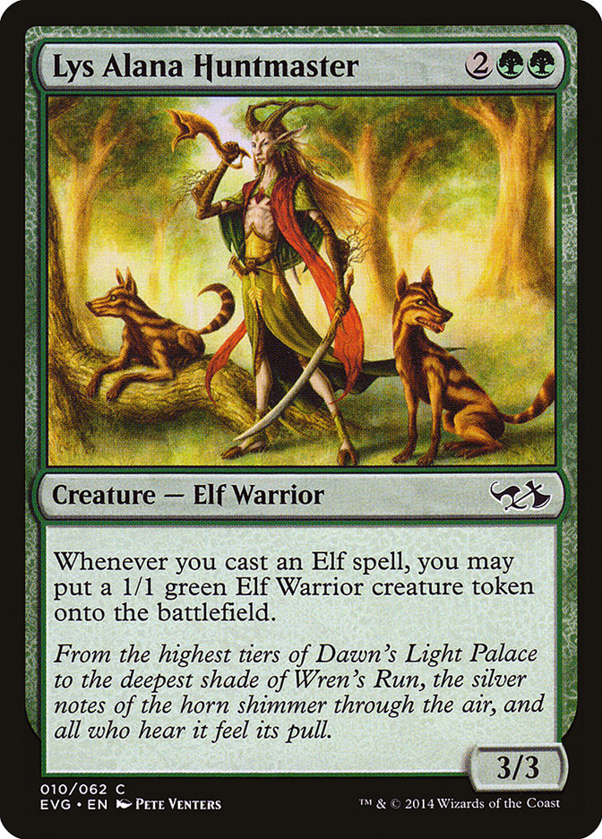 Lys Alana Huntmaster (Elves vs. Goblins) [Duel Decks Anthology] | Boutique FDB TCG