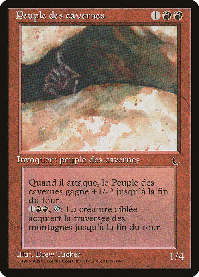 Cave People (French) - "Peuple des cavernes" [Renaissance] | Boutique FDB TCG