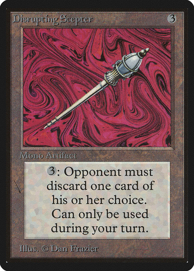 Disrupting Scepter [Beta Edition] | Boutique FDB TCG