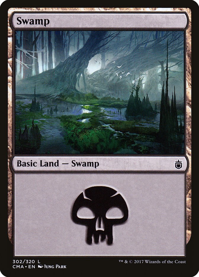 Swamp (302) [Commander Anthology] | Boutique FDB TCG