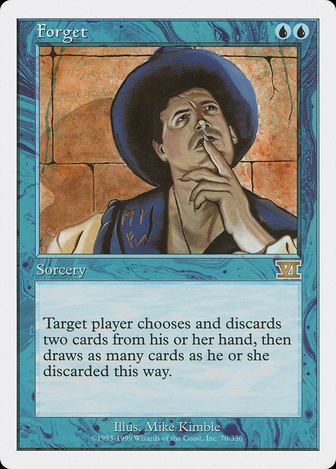 Forget [Classic Sixth Edition] | Boutique FDB TCG