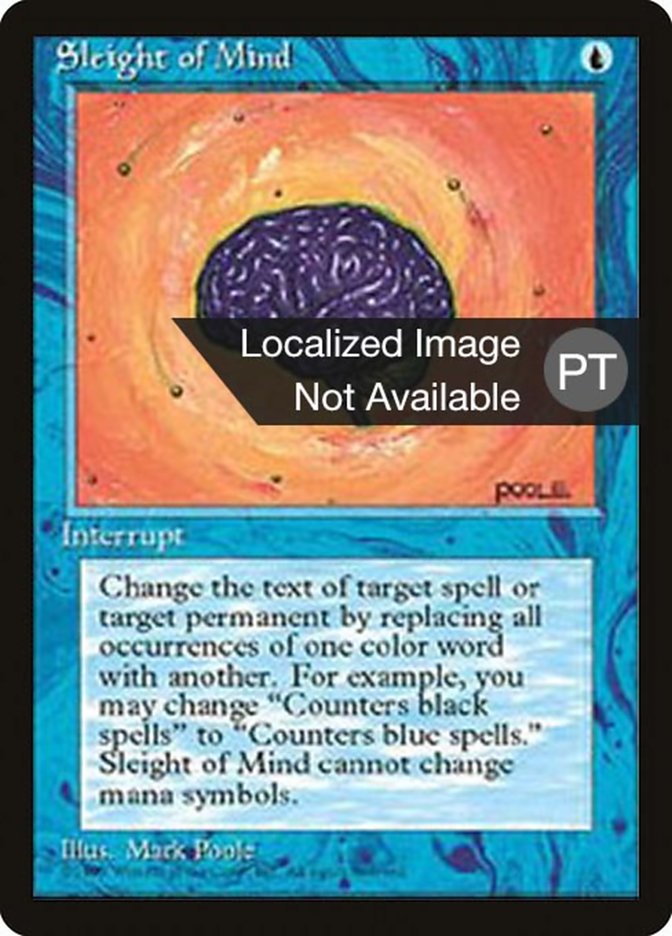 Sleight of Mind [Fourth Edition (Foreign Black Border)] | Boutique FDB TCG