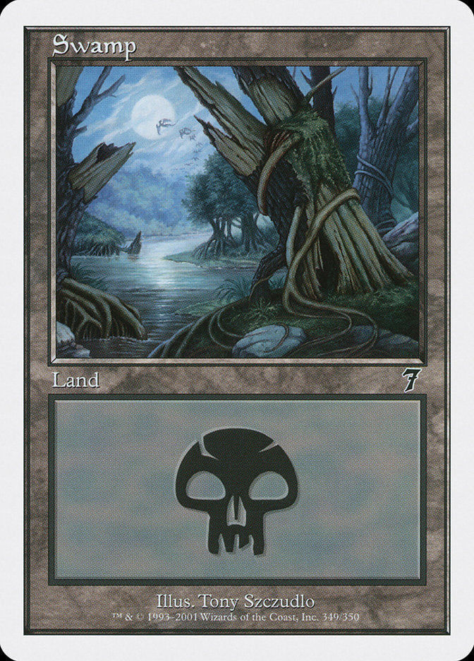 Swamp (349) [Seventh Edition] | Boutique FDB TCG