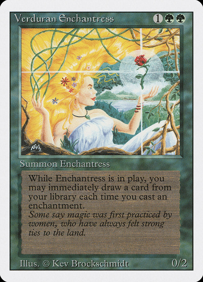 Verduran Enchantress [Revised Edition] | Boutique FDB TCG